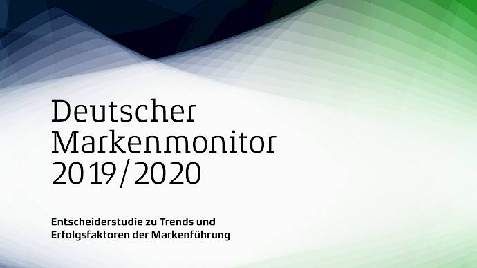 Deutscher Markenmonitor 2019/2020 Cover (Ausschnitt)