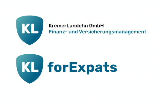 KremerLundehn-Logo und die Adaption für KLforExpats